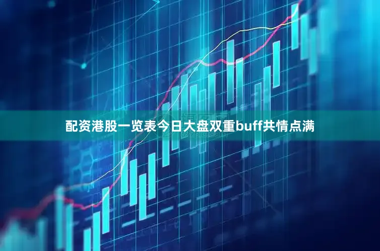 配资港股一览表今日大盘双重buff共情点满