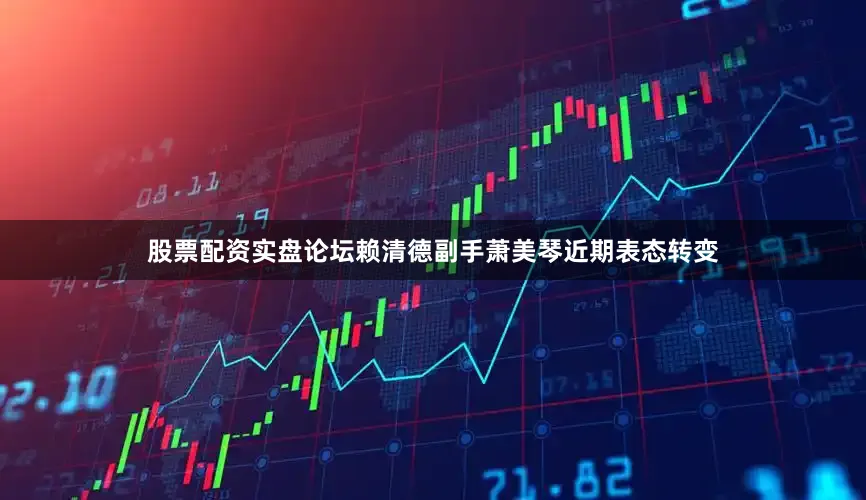 股票配资实盘论坛赖清德副手萧美琴近期表态转变